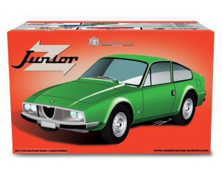 Alfa Romeo Giulia Coupé 1600 GT Junior Zagato 1972 Verde Laudoracing 1:18 Resinemodell (Türen, Motorhaube... nicht zu öffnen!)